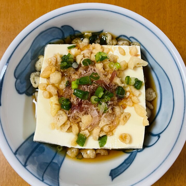 揚げない☆揚げ出し豆腐風冷奴